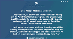 Desktop Screenshot of miragemedicinal.com