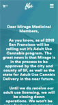 Mobile Screenshot of miragemedicinal.com